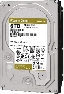Western Digital Gold Datacenter HDD 6 TB - SATA 6Gb/s 7200 rpm 128MB